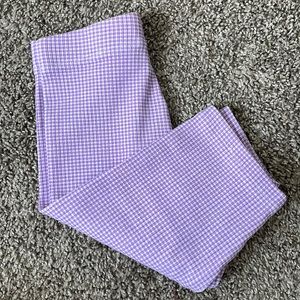 Zara gingham biker shorts